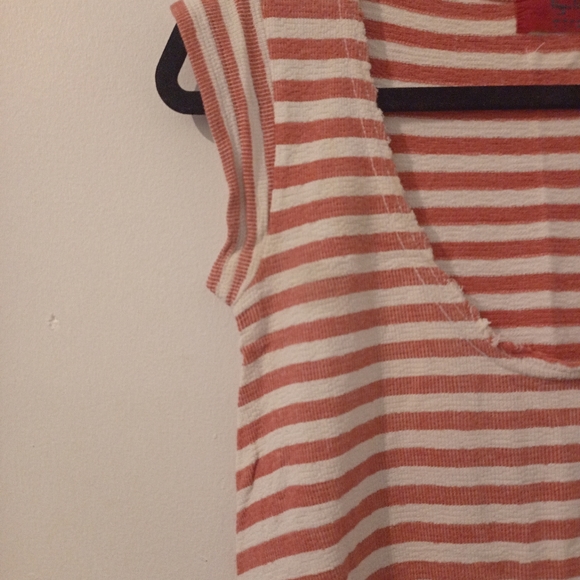 Tigerlily Biotite Mini Dress in Red White nautical stripe Size 6 - Picture 7 of 13